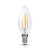 E14 LED-fényforrás, 4 W, filament, Meleg fehér