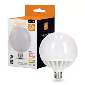 E27 LED-fényforrás, 24 W, Meleg fehér