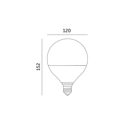 E27 LED-fényforrás, 24 W, Meleg fehér