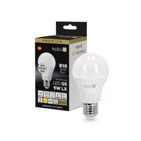 E27 LED-fényforrás, 9 W, Meleg fehér