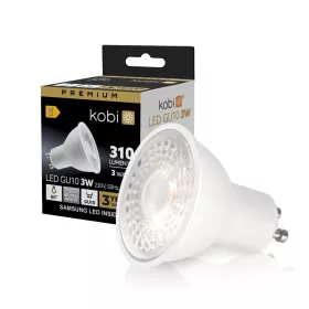 GU10 LED-fényforrás, 3 W, Természetes fehér
