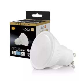 GU10 LED-fényforrás, 9 W, szabályozható, Hideg fehér