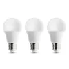 E27 LED-fényforrás, 10 W, Meleg fehér, 3-as kiszerelés