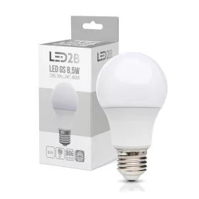 E27 LED-fényforrás, 9 W, Természetes fehér