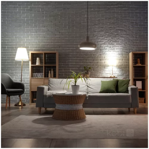 E27 LED-fényforrás, 9 W, Természetes fehér