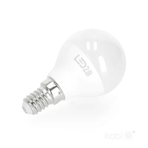 E14 LED-fényforrás, 9 W, Természetes fehér