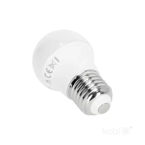 E27 LED-fényforrás, 9 W, Hideg fehér