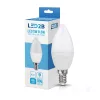 E14 LED-fényforrás, 9 W, Hideg fehér