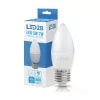 E27 LED-fényforrás, 7 W, Hideg fehér