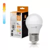 E27 LED-fényforrás, 6 W, Meleg fehér
