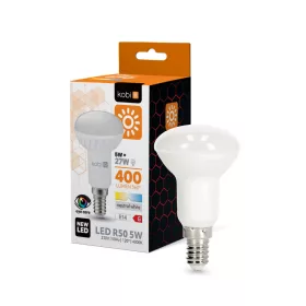 E14 LED-fényforrás, 5 W, Természetes fehér