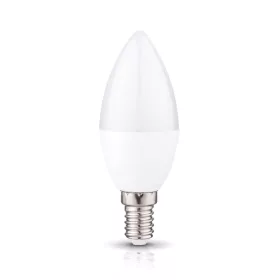 E14 LED-fényforrás, 6 W, Hideg fehér