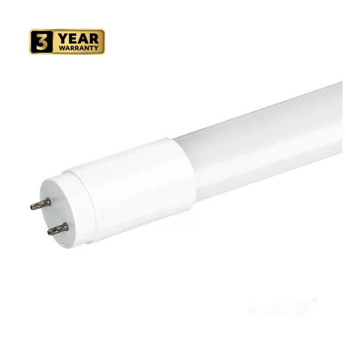 T8 LED-fénycső 18W, 120 cm, Meleg fehér