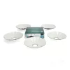 Lampshade for CRETE LS M1 black 5 pcs Kobi Design