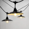 Lampshade for CRETE LS M1 black 5 pcs Kobi Design