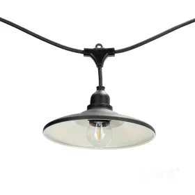 Lampshade for CRETE LS M2 black 5 pcs Kobi Design