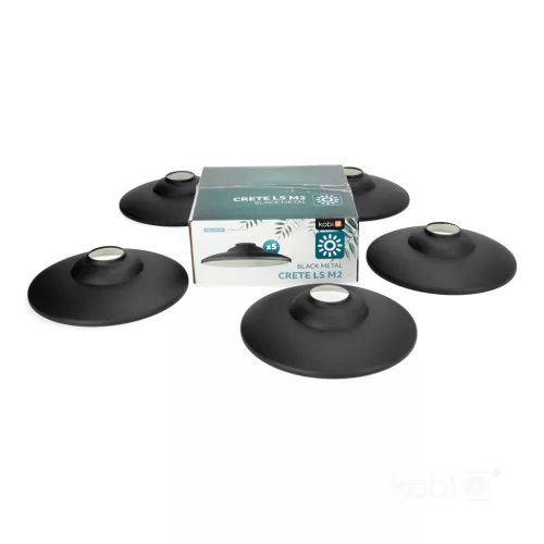 Lampshade for CRETE LS M2 black 5 pcs Kobi Design