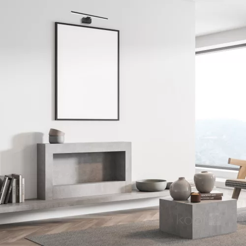Wall lamp LED LUMIREFLECT 10W 4000K black Kobi Design