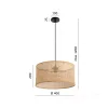 Hanging lamp BOHO RENNI N 1xE27 Kobi Design