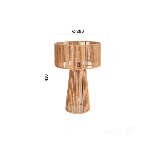 Table lamp BOHO SIMBU HS 1xE27 Kobi Design