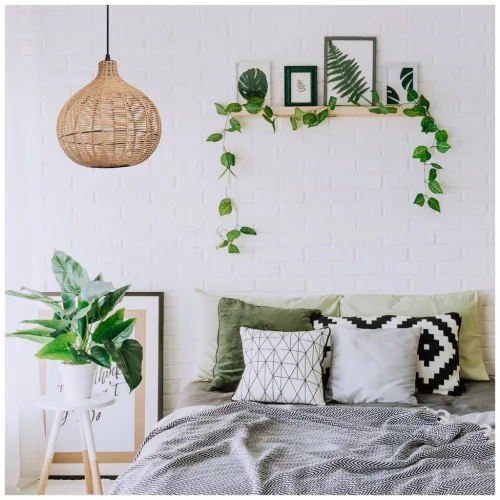 Hanging lamp BOHO SILVON 1xE27 Kobi Design
