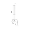 LED növénynevelő lámpa LED VITARO 3 csiptetős 10W – Kobi Design