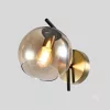 Wall lamp GLOBE ELEGANCE AMBER K 1xE14 Kobi Design