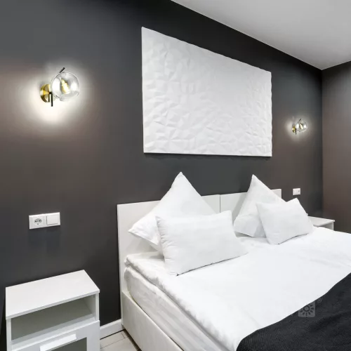 Wall lamp GLOBE ELEGANCE SMOKE K 1xE14 Kobi Design