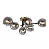 Ceiling lamp GLOBE ELEGANCE SMOKE S6 6xE14 Kobi Design