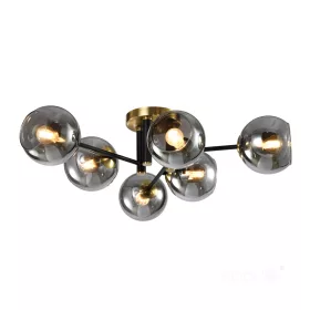 Ceiling lamp GLOBE ELEGANCE SMOKE S6 6xE14 Kobi Design