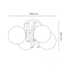 Ceiling lamp GLOBE ELEGANCE ASH S4 4xG9 Kobi Design