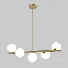 Hanging lamp GLOBE ELEGANCE GOLD S5 5xG9 Kobi Design
