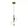 Hanging lamp GLOBE ELEGANCE GOLD S2 2xG9 Kobi  Design