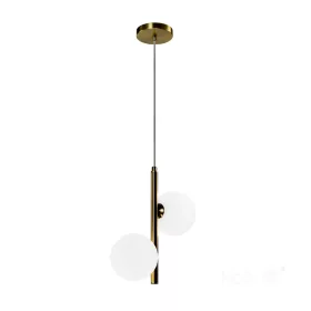 Hanging lamp GLOBE ELEGANCE GOLD S2 2xG9 Kobi  Design