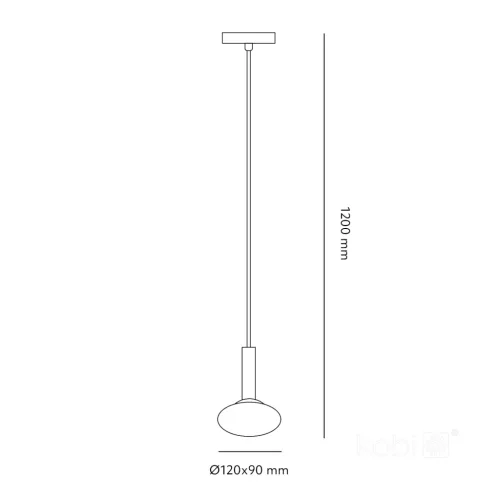 Hanging lamp ELIPSE ELEGANCE S 1xG9 Kobi  Design