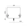 Mounting bracket for High Bay M10 Kobi Pro