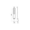 Street lamp LED CYOTO 100W 4000K LX Kobi Premium