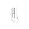 Street lamp LED CYOTO 50W 4000K LX Kobi Premium