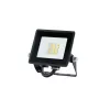 MH LED-reflektor, 120°, IP65, 10 W, Hideg fehér, fekete