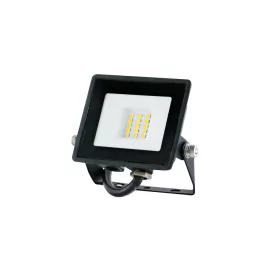 MH LED-reflektor, 120°, IP65, 10 W, Hideg fehér, fekete