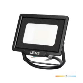   MH LED-reflektor, 120°, IP65, 20 W, Természetes fehér, fekete