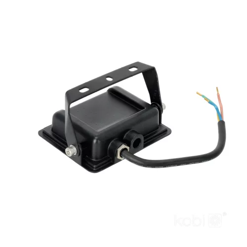 MH LED-reflektor, 120°, IP65, 20 W, Természetes fehér, fekete