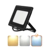 MH LED-reflektor, 120°, IP65, 30 W, Hideg fehér, fekete