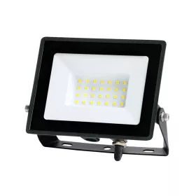 MH LED-reflektor, 120°, IP65, 30 W, Hideg fehér, fekete