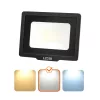 MH LED-reflektor, 120°, IP65, 50 W, Természetes fehér, fekete