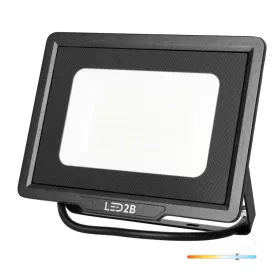MH LED-reflektor, 120°, IP65, 50 W, Hideg fehér, fekete