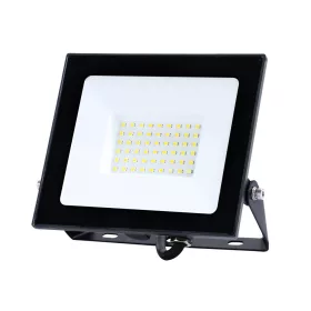 MH LED-reflektor, 120°, IP65, 50 W, Hideg fehér, fekete