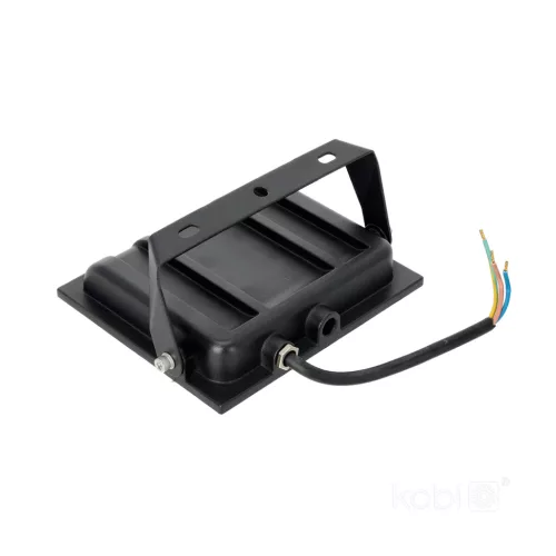 MH LED-reflektor, 120°, IP65, 50 W, Hideg fehér, fekete