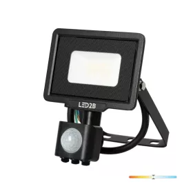   MHC LED-reflektor, 120°, IP65, 10 W, Természetes fehér, fekete