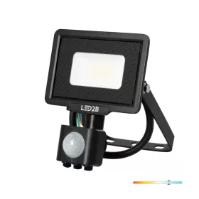 MHC LED-reflektor, 120°, IP65, 10 W, Hideg fehér, fekete
